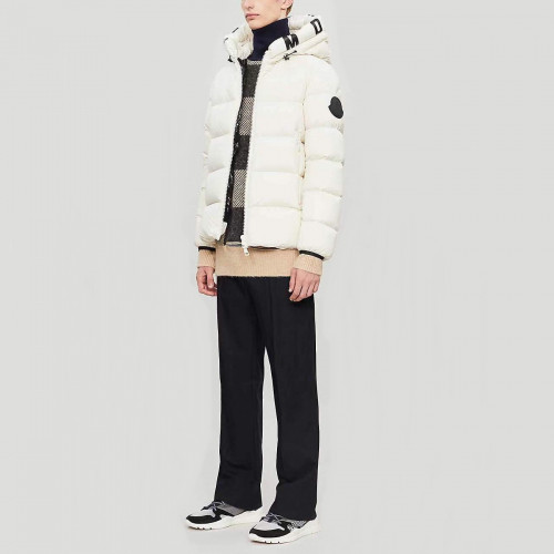 Moncler 2019 Mens Patch Logo Modern Down Padding - 몽클레어 2019 남성 패치 로고 모던 다운패딩 Moc0782x.Size(s - xl).화이트