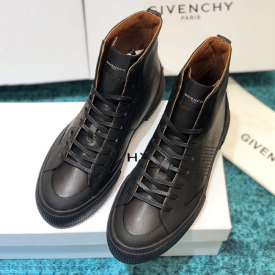 Givenchy 2019 Mens Leather Sneakers - 지방시 2019 남성용 레더 스니커즈,GIVS0057,Size(240 - 270).블랙