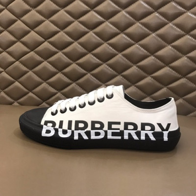 Burberry 2019 Mens Canvas Sneakers - 버버리 2019 남성용 캔버스 스니커즈 BURS0030,Size(240 - 270).화이트