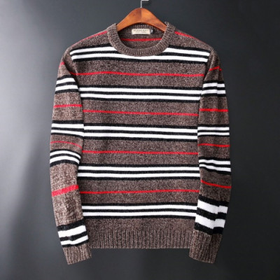 Burberry 2019 Mens Retro Logo Crew - neck Sweater - 버버리 2019 남성 레트로 로고 크루넥 스웨터  Bur01195x.Size(m - 3xl).브라운