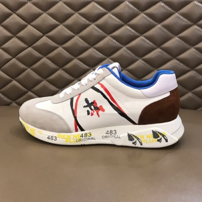 Premiata 2019 Mens Suede Sneakers  - 프리미아타 2019 남성용 스웨이드 스니커즈 PREMS0002.Size(240 - 275).화이트