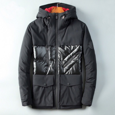 Moncler 2019 Mens Patch Logo Modern Down Padding - 몽클레어 2019 남성 패치 로고 모던 다운패딩 Moc0819x.Size(m - 3xl).블랙