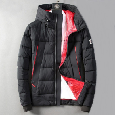 Moncler 2019 Mens Patch Logo Modern Down Padding - 몽클레어 2019 남성 패치 로고 모던 다운패딩 Moc0825x.Size(m - 3xl).블랙