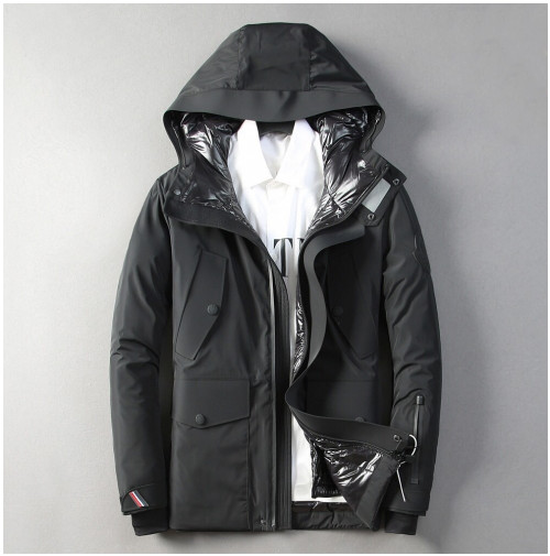 Moncler 2019 Mens Patch Logo Modern Down Padding - 몽클레어 2019 남성 패치 로고 모던 다운패딩 Moc0826x.Size(m - 3xl).블랙