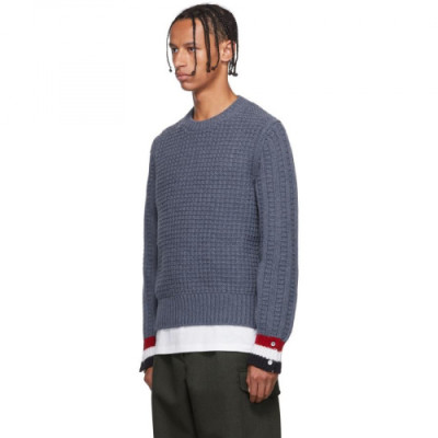 Thom Browne 2019 Mens Strap Crew-neck Sweater - 톰브라운 2019 남성 스트랩 크루넥 스웨터 Thom0298x.Size(s - l).2컬러(네이비/그레이)