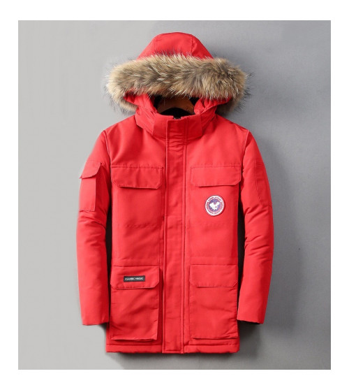 Canada goose 2019 Mens Patch Logo Casual Padding Parka - 캐나다구스 2019 남성 패치 로고 캐쥬얼 패딩파카 Can0153x.Size(m - 3xl).레드