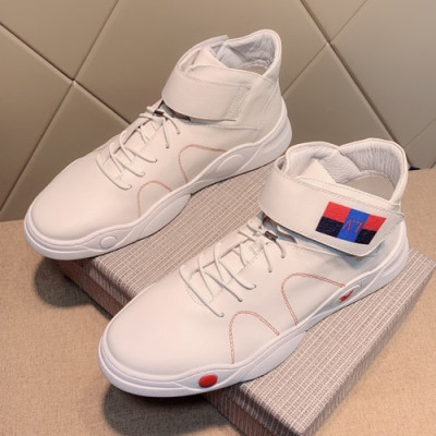 Louis Vuitton 2019 Mens Leather Sneakers - 루이비통 2019 남성용 레더 스니커즈 LOUS0338.Size(240 - 270).화이트