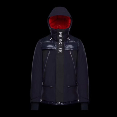 Moncler 2019 Mens Patch Logo Modern Down Padding - 몽클레어 2019 남성 패치 로고 모던 다운패딩 Moc0837x.Size(s - 2xl).네이비