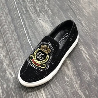 Gucci 2019 Mens Leather Slip On - 구찌 2019 남성용 레더 슬립온 GUCS0456,Size(240 - 270).블랙