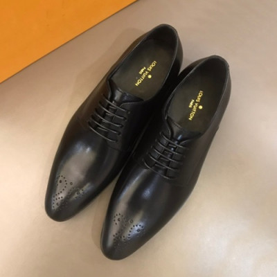 Louis Vuitton 2019 Mens Leather Oxford Shoes - 루이비통 2019 남성용 레더 옥스퍼드 슈즈 LOUS0379,Size(240 - 270).블랙