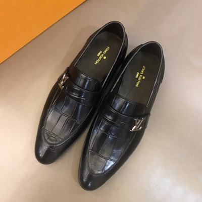 Louis Vuitton 2019 Mens Leather Oxford Shoes - 루이비통 2019 남성용 레더 옥스퍼드 슈즈 LOUS0384,Size(240 - 270).블랙