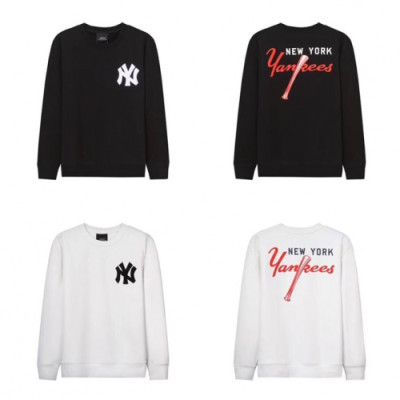 MLB 2019 Mm/Wm Logo Cotton Man-to-man - 엠엘비 2019 남자 로고 코튼 맨투맨 Mlb007x.Size(m - 2xl).2컬러(블랙/화이트)