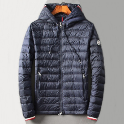 Moncler 2019 Mens Patch Logo Modern Down Padding - 몽클레어 2019 남성 패치 로고 모던 다운패딩 Moc0859x.Size(m - 2xl).네이비