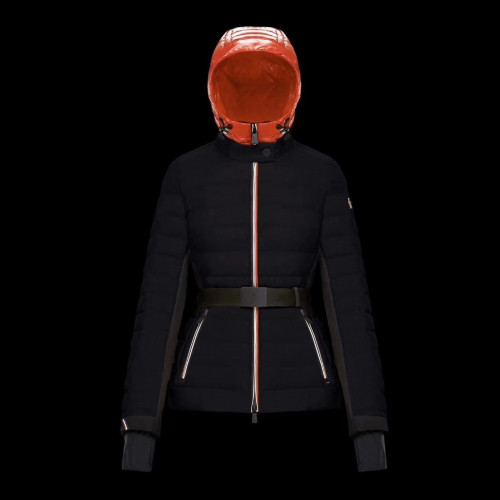 Moncler 2019 Womens Patch Logo Modern Down Padding - 몽클레어 2019 여성 패치 로고 모던 다운 패딩 Moc0868x.Size(s - xl).블랙