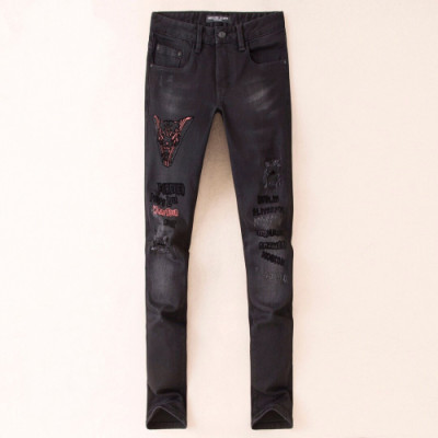 Philipp plein 2019 Mens Denim Pants - 필립플레인 2019 남성 데님 팬츠 Phi0067x.Size(28 - 38).블랙