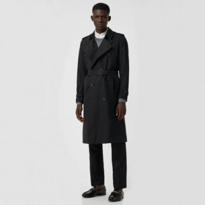 Burberry 2019 Mens Vintage Cotton Trench  Coat - 버버리 2019 남성 빈티지 코튼 트렌치 코트 Bur01284x.Size(s - 2xl).2컬러(블랙/네이비)