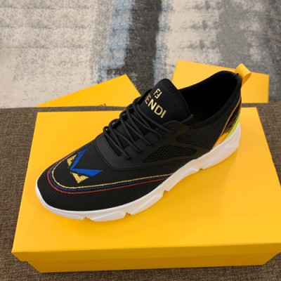 Fendi 2019 Mens Sneakers - 펜디 2019 남성용 스니커즈 FENS0233,Size(240 - 270).블랙