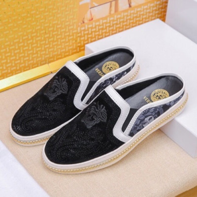 Versace  2019 Mens Suede Bloafer - 베르사체 2019 남성용 스웨이드 블로퍼 VERS0219,Size(240 - 270).블랙