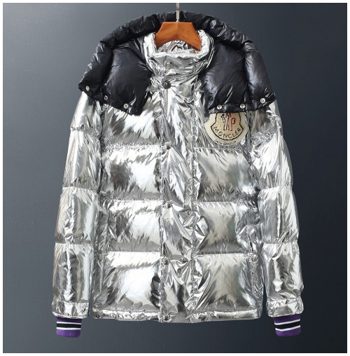 Moncler 2019 Mens Patch Logo Modern Down Padding - 몽클레어 2019 남성 패치 로고 모던 다운패딩 Moc0885.Size(s - xl).실버