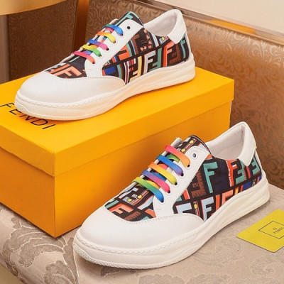 Fendi 2019 Mens Sneakers - 펜디 2019 남성용 스니커즈 FENS0238,Size(240 - 270).화이트+멀티