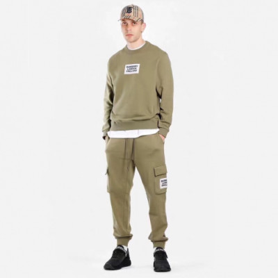 Burberry 2019 Mens Logo Casual  Training Clothes&Pants - 버버리 2019 남성 로고 캐쥬얼 트레이닝복&팬츠 Bur01305x.Size(m - 3xl).그린