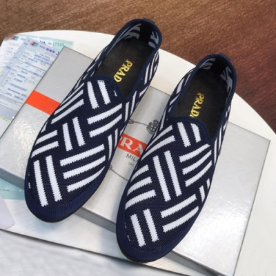 Prada 2019 Mens Slip On - 프라다 2019 남성용 슬립온 PRAS0231.Size(240 - 270).네이비