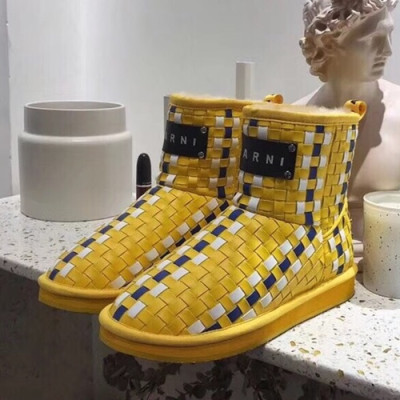 Marni 2019 Ladies Boots - 마르니 2019 여성용 부츠 MARS0028.Size(225 - 250).옐로우