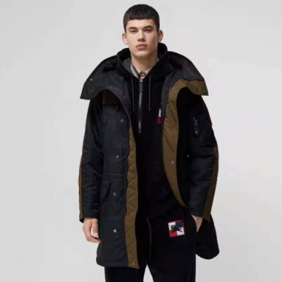 [매장판]Burberry 2019 Mens Casual Down Long Jacket - 버버리 2019 남성 캐쥬얼 다운 롱자켓 Bur01318x.Size(m - 2xl).블랙