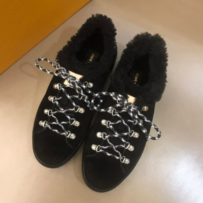 Louis Vuitton 2019 Mens Suede & Wool Sneakers - 루이비통 2019 남성용 스웨이드&울 스니커즈 LOUS0426,Size(240 - 270).블랙