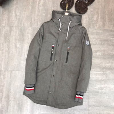 Moncler 2019 Mens Patch Logo Modern Duck Down Padding - 몽클레어 2019 남성 패치 로고 모던 덕다운 패딩 Moc0919x.Size(m - 3xl).그레이