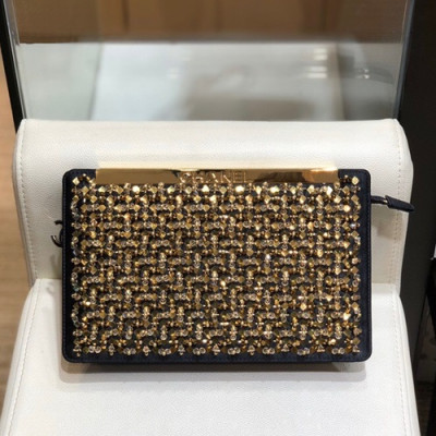 Chanel 2019 Leather Clutch Bag,26CM - 샤넬 2019 레더 클러치백,CHAB1276,26CM,블랙