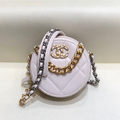 Chanel 2019 Women Mini Cross Bag,12cm - 샤넬 2019 여성용 미니 크로스백 CHAB1280, 12cm,화이트