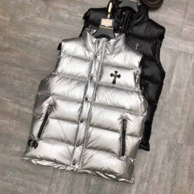 Chrome Hearts 2019 Mens Logo Duck Down Pedding Vest - 크롬하츠 2019 남성 로고 덕다운 패딩 조끼 Chr0054x.Size(m - 3xl).실버