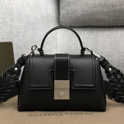 Bottega Veneta 2019 Piazza Small Tote Shoulder Bag,20cm - 보테가 베네타 2019 피아짜 스몰 토트 숄더백, 567208,BVB0413,20cm,블랙