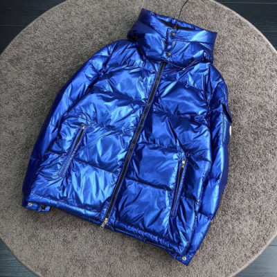 Moncler 2019 Mens Patch Logo Modern Duck Down Padding - 몽클레어 2019 남성 패치 로고 모던 덕다운 패딩 Moc0936x.Size(m - 3xl).블루