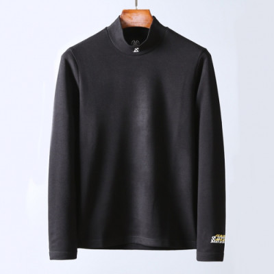 Paganda Pro 2019 Mens Logo Turtle-neck Tshirt - 파간다 프로 2019 남성 로고 터틀넥 긴팔티 Pro002x.Size(m - 2xl).블랙