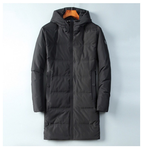 Moncler 2019 Mens Patch Logo Modern Goose Down Long Jakcet - 몽클레어 2019 남성 패치 로고 모던 구스다운 롱자켓 Moc0981x.Size(m - 3xl).블랙