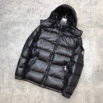 Moncler  2019 Mens Patch Logo Modern Duck Down Padding - 몽클레어 2019 남성 패치 로고 모던 덕다운 패딩 Moc01008x.Size(s - 3xl).블랙