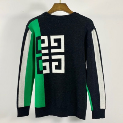 Givenchy 2019 Mens Logo Casual Sweater - 지방시 2019 남성 로고 캐쥬얼 스웨터 Giv0240x.Size(m - 2xl).그린