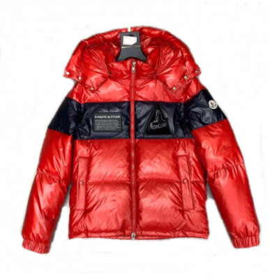 Moncler  2019 Mens Patch Logo Modern Goose Down Padding - 몽클레어 2019 남성 패치 로고 모던 구스다운 패딩 Moc01020x.Size(m - 3xl).레드