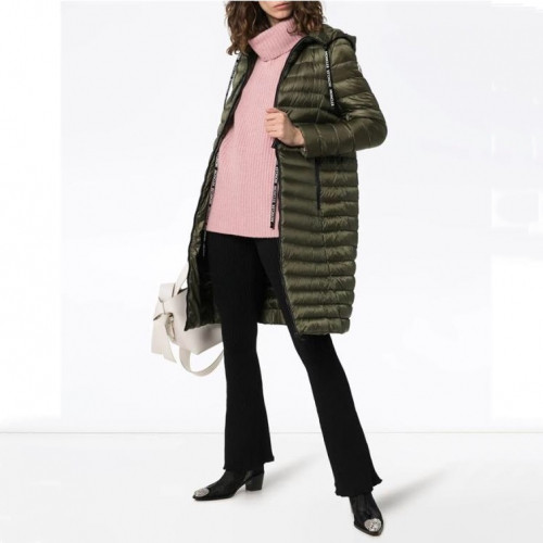 Moncler 2019 Womens Patch Logo Modern Duck Down Long Padding - 몽클레어 2019 여성 패치 로고 모던 덕다운 롱패딩 Moc01045x.Size(s - xl).2컬러(블랙/카키)