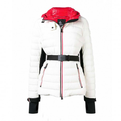 Moncler 2019 Womens Patch Logo Modern Goose Down Padding - 몽클레어 2019 여성 패치 로고 모던 구스다운 패딩 Moc01048x.Size(s - l).화이트