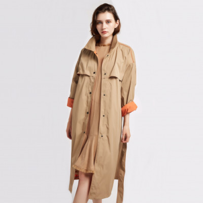 Prada 2019  Womens Business Cotton Trench Coat - 프라다 2019 여성 비지니스 코튼 트렌치 코트 Pra0801x.Size(s - l).2컬러(네이비/베이지)