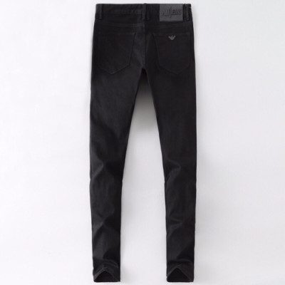 Armani 2019 Mens Business Classic Denim Pants - 알마니 2019 남성 비지니스 클래식 데님 팬츠 Arm0389x.Size(28 - 38).블랙