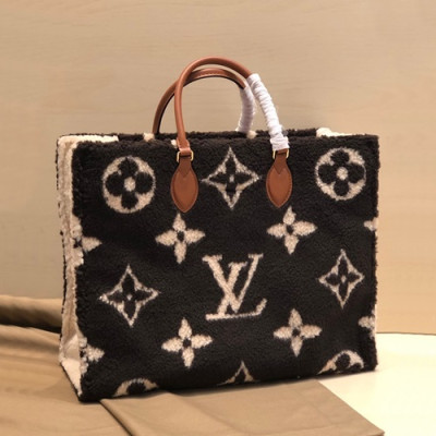 Louis Vuitton 2019 Teddy Onthego Tote Shopper Bag,41cm - 루이비통 2019 테디 온더고 토트 쇼퍼백 M44570,LOUB1754 ,41cm,블랙