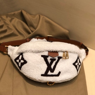 Louis Vuitton 2019 Teddy Bumbag Hip Sack,23cm - 루이비통 2019 테디 여성용 범백 힙색, M55425,LOUB1817,23cm,화이트