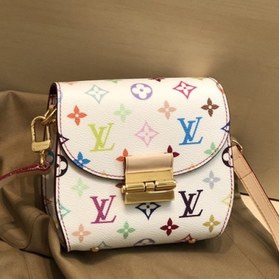 Louis Vuitton 2019 Monogram Shoulder Bag,16cm - 루이비통 2019 모노그램 여성용 숄더백,M40660,LOUB1821,16cm,화이트