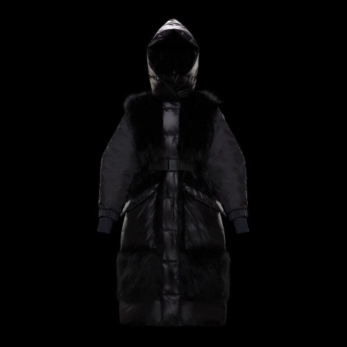 Moncler  2019 Mens Patch Logo Modern Goose Down Long Padding - 몽클레어 2019 남성 패치 로고 모던 구스다운 롱패딩 Moc01097x.Size(s - l).블랙