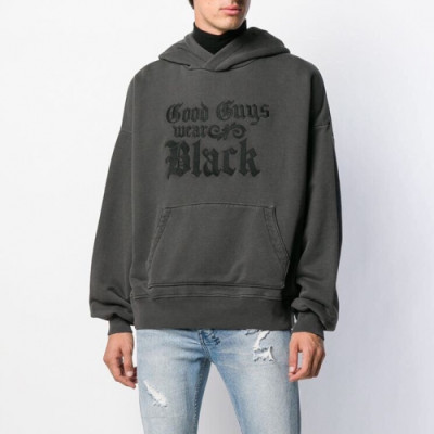 Amiri 2019 Mens Casual Cotton HoodT - 아미리 2019 남성 캐쥬얼 코튼 후드티 Ami0053x.Size(s - xl).그레이