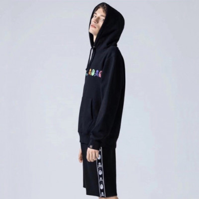 Mastermind Japan Mens Cotton Hooded -  마스터마인드 재팬 2019 남성 로고 코튼 기모 후드티 Mas0034x.Size(s - xl).블랙